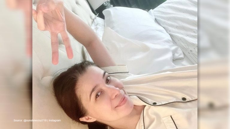 Sunshine Cruz confirms she tested positive for COVID-19