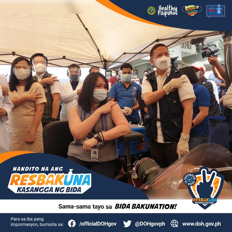DOH resbakuna pose