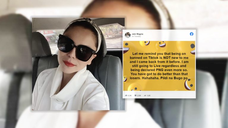 Jam Magno Banned from TikTok