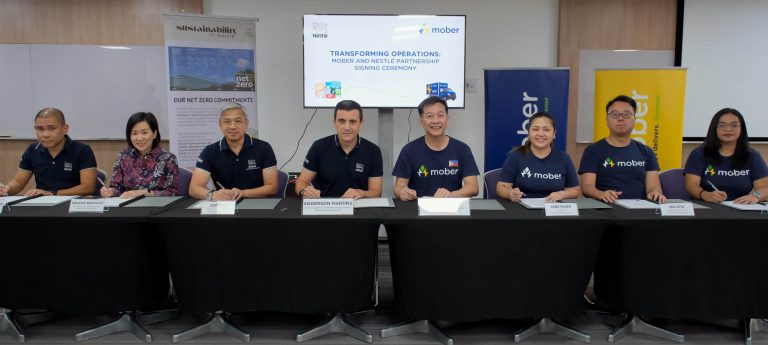 Nestlé Philippines Teams Up with Mober to Power Deliveries with Electric Vehicles