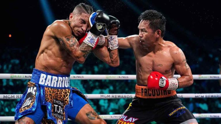 Manny Pacquiao, 46, Fights to Majority Draw Against Mario Barrios in Las Vegas